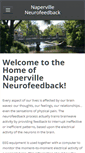 Mobile Screenshot of napervilleneurofeedback.com